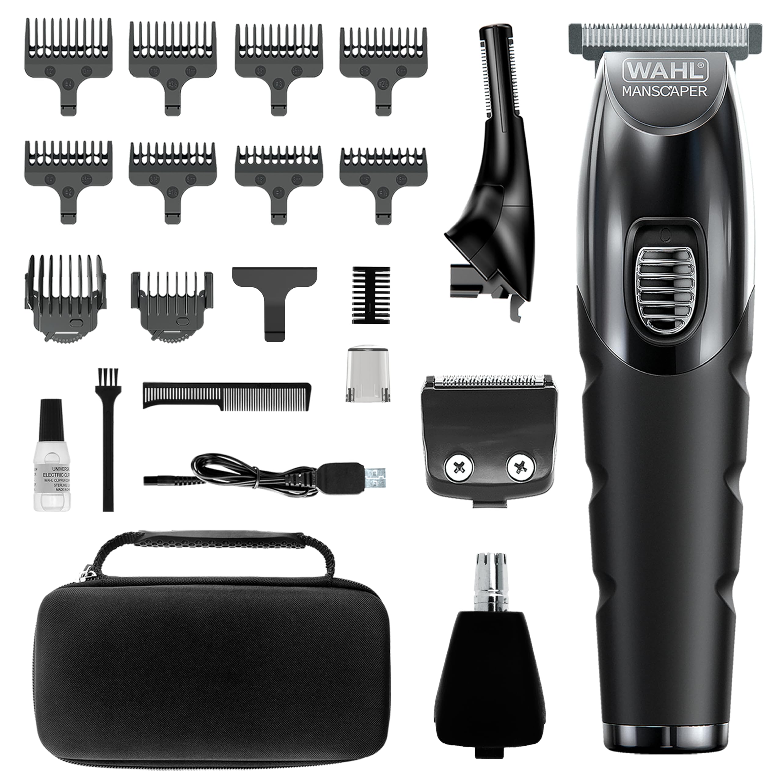 manmaru様限定 USM Hallerチューブ100mm 8本セット WAHL Manscaper Toolbox Multigroom Beard Trimmer Lithium Power USB